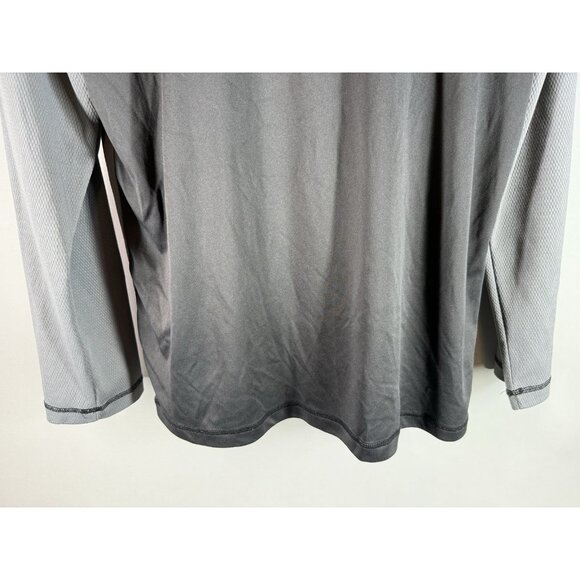 Washington Nationals MLB Majestic Mens Medium 1/4 Zip Gray Pullover - Picture 10 of 11